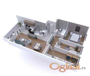 *** Porodičan stan u izgradnji *** Vrhunska lokacija *** Premium kvalitet opreme ***